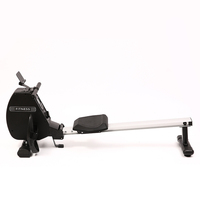 Máquina de Remo Magnética Plegable Moderna, Silenciosa, para Ejercicio en Casa o Gimnasio, con Soporte para Tablet