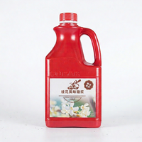 Concentrado de bebida dulce con sabor a osmanthus, filtrado y coloreado, para restaurantes, ingredientes para cocteles, en botella marrón