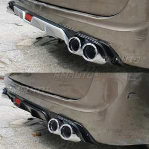 Universal <b>Car</b> Rear Bumper <b>Diffuser</b> Lip Spoiler Canard Black ABS Plastic <b>Car</b>-Styling Rear Bumper Lip <b>Diffuser</b> Spoiler Canard 1pcs - Product Image 5