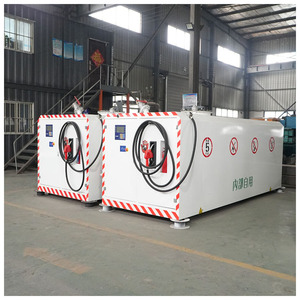 Mobil Benzin Dolum İstasyonu Mobil Mini Benzin Deposu Pompa Ekipmanı 500/1000/1500/2000/3000L Tek Nozul - Product Image 4