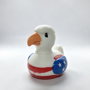 Serie de juguetes de baño flotantes y chirriantes de goma educativos con LOGO personalizado para el Día de la Independencia, para niños mayores de 14 años - Product Image 3