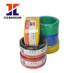 أسلاك كهربائية نحاسية متعددة النواة بالجملة 1مم 1.5مم 2.5مم 4مم 6مم 10مم 300/500 فولت وكابلات كهربائية وأسلاك نحاسية أحادية النواة - Product Image 5