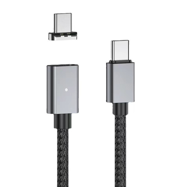USB C to magnetic type c fast charging 60W 100w cable
