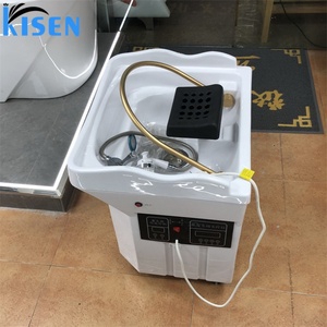 Lavabo Portátil para Salón de Belleza Kisen de Buena Calidad con Circulación de Agua, Fumigación y Tanque de Agua - Product Image 4