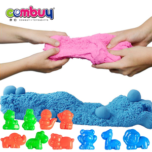 Jouets de sable magique pour enfants, ensemble d'éléments colorés, avec moule, 1 pièce, 450G - Product Image 2