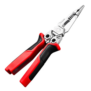 Niu Xiang Industrial Grade 8 Inch Insulated Needle Nose Pliers Chrome Vanadium Steel Smooth Jaw Electrician Multi Functional - Product Image 1