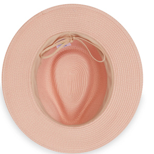 Vente en gros de chapeaux Fedora personnalisés en paille Panama Chapeaux de <span class=keywords><strong>canotier</strong></span> de haute qualité pour hommes Chapeaux de plage avec protection solaire UV - Product Image 3