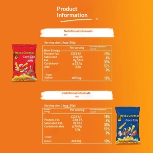 Vente en gros de <span class=keywords><strong>chips</strong></span> exotiques, frites, <span class=keywords><strong>chips</strong></span> de pommes de terre épicées, snacks de légumes, <span class=keywords><strong>chips</strong></span> de maïs, fast-food, sachet de 50g - Product Image 4