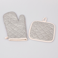 Ensemble d'ustensiles de cuisine en coton imprimé numériquement : tablier, manchette de four, protège-plat, torchon, serviette de table et chemin de table pour barbecue, cuisine et cadeau