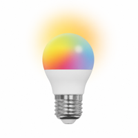 Ampoule LED RGB RGBW à télécommande IR, changement de couleur, 3000K, forme bougie, forme balle de golf, GU10 E14 E27 A60, 4.8W 6W 8W 12W, CRI 90