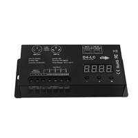 Nuevo producto de alta potencia 4 canales RGBW DMX512 decodificador DMX Controlador LED para iluminación de escenario