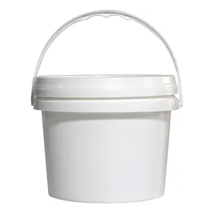 Xô nhựa nóng bán bán buôn màu sắc tùy chỉnh cho Ice Cream Container 1L 3L 5L 10L 15L