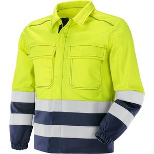 Pentavalente giacca di sicurezza HV ignifuga anti-acido antistatico impermeabile tuta protettiva con foglio di alluminio materiale aramidico - Product Image 1