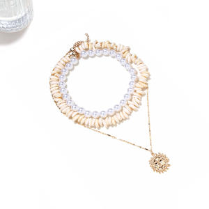 Collier ras du cou G Bold plaqué or 18 carats, maillons trombone, style pull, unisexe, tendance et épais - Product Image 2