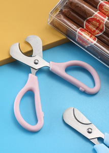 Ciseaux à cigares, coupe-cigares portable en acier inoxydable, couteau à cigares, perforateur, outil pour fumer les cigares - Product Image 6