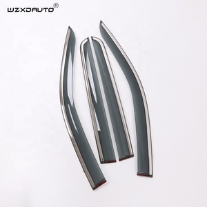 Déflecteur de vent latéral avant et arrière pour voiture WZXD, visière de fenêtre 2015 2016 2017 pour - Product Image 3