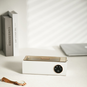 Nettoyeur personnel <span class=keywords><strong>à</strong></span> ultrasons multifonction 45 kHz pour prothèses dentaires, bijoux, montres, lunettes et appareils buccaux. - Product Image 6