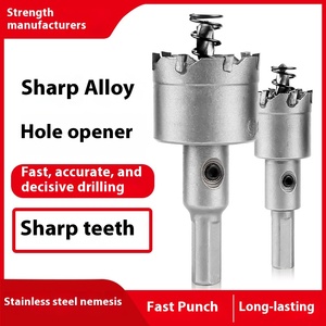 Stainless Steel Zinc Plated Drill Bit Special <strong>Reamer</strong> Hole Opener Drilling <strong>Tool</strong> Metal Alloy Hole Saw 22mm Shank - Product Image 5