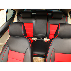 Fundas de Asiento de Cuero para Ford Mustang, Protector de Asiento de Auto Personalizado, Impermeable y Resistente para <span class=keywords><strong>Explorer</strong></span>, Escape, Fusion, Maverick - Product Image 5