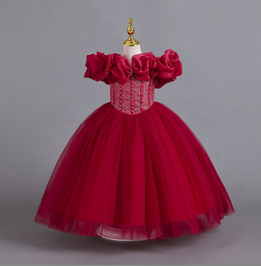 RTS abito da sposa per <span class=keywords><strong>bambina</strong></span> di alta qualità <span class=keywords><strong>vestito</strong></span> da tutu <span class=keywords><strong>bianco</strong></span> per compleanno <span class=keywords><strong>elegante</strong></span> per bambini vestiti da festa per 8 anni - Product Image 4