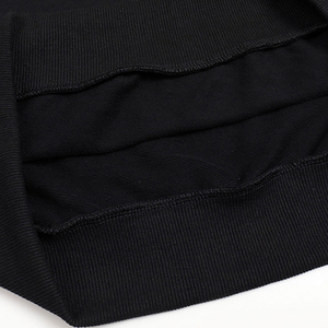 Camiseta deportiva informal con estampado de bordado a la moda para hombre, de cuello redondo de manga larga Camiseta negra, soporte de <span class=keywords><strong>Saga</strong></span> de punto de manga larga - Product Image 6