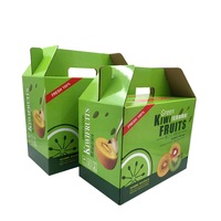 GMI Custom Beste Prijs China Golfkarton Fruit/Groente Verpakkingsdoos Embossing Matte Laminatie Recycleerbaar Telescopisch