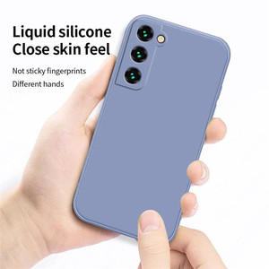 Coque de téléphone souple en silicone liquide pour <span class=keywords><strong>Samsung</strong></span> S25 S24 S23 ultra S22 S21 <span class=keywords><strong>S20</strong></span> S21FE A72 A71 A52 A32 4G <span class=keywords><strong>5G</strong></span> - Product Image 6