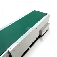 Convoyeur à bande pneumatique télescopique AST, vitesse réglable, durable, multi-tension, personnalisable, pour entrepôts logistiques et livraison express