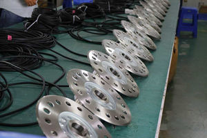 Подводный светодиодный кольцевой светильник для фонтана из нержавеющей стали 304, водонепроницаемый IP68, RGBV+, с сухой крышкой, цветовая температура 2700-6500K, диммируемый - Product Image 4