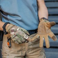 Gants tactiques à doigts entiers pour hommes, printemps/été, compatibles écran tactile, pour cyclisme, alpinisme, moto électrique, en nylon, taille moyenne