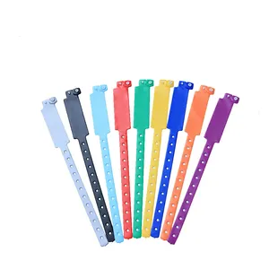 Skin-friendly Waterproof Writable Entrance Ticket Disposable Vinyl/PVC Events ID Wristband With Custom Printing