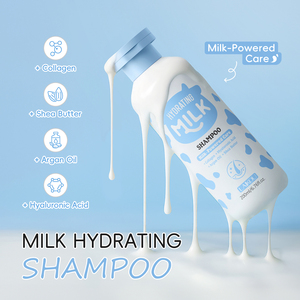 Shampooing <span class=keywords><strong>hydratant</strong></span> au <span class=keywords><strong>lait</strong></span> et au collagène LAIKOU : Adieu la sécheresse, libérez la douceur soyeuse, pour une peau plus rebondie 200ml - Product Image 2