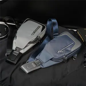 Новая модная походная дорожная сумка Прочный спортивная сумка на плечо сумка для мужчин сумка-мессенджер 3 вида цветов слинг через плечо Грудь сумка с портом USB