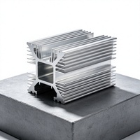 Dissipateur thermique en aluminium sur mesure, radiateur usiné CNC, ailette de refroidissement de précision, dissipateur thermique électronique OEM, composant thermique personnalisé