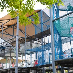 โครงถักโครเชต์สำหรับเด็กในร่มและกลางแจ้งโครงสร้างปีนเขาแนวศิลปะสำหรับสวนสนุก - Product Image 4