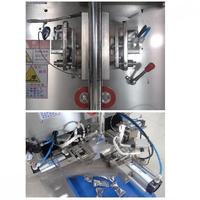 Petite machine d'emballage verticale entièrement automatique à haute productivité multifonctionnelle avec fonctions de collage et d'étiquetage pour les sacs