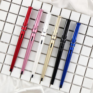 Оптовая Продажа с пользовательским логотипом 0,5 мм Пластиковые Гелевые Ручки Новая рекламная продукция с синими черными красными чернилами - Product Image 1