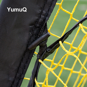 YumuQ Filet de <span class=keywords><strong>Cage</strong></span> de Baseball Logo Personnalisé Extérieur Intérieur Portable Filet de Baseball <span class=keywords><strong>Cage</strong></span> de Frappeur et Cadre en Fibre de Verre avec Sac de Transport - Product Image 4