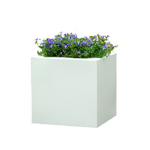 Maceta Cuadrada de Resina de 12 Pulgadas, Resistente al Agua, Decoración de Jardín, Jardinera para Exteriores - Product Image 5
