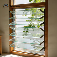 Ventanas de Aluminio con Rejilla de Arco de Vidrio Resistentes a Huracanes, Ventanas Interiores de Aluminio para Villas, Ventana Especial Redonda Triangular Acristalada