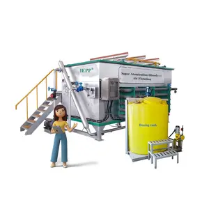 IEPP fabricant usine fournisseur système DAF traitement des eaux usées huile graisse séparateur d'eau flottation à air dissous