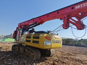 Appareil de forage rotatif utilisé SANY SR235R 235 Appareil de forage rotatif pour l'exploitation minière