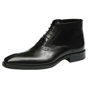 Zapatos de Vestir para Hombre Estilo Italiano Originales, Hechos a Mano con Cuero Genuino, Punta en Pico, Oxford, Mocasines, Transpirables para Primavera, Verano y Fiestas - Product Image 1