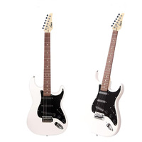 L'usine vend des guitares électriques ST populaires à bas prix. Planches de fingerboard en érable et en palissandre très populaires.