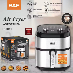 Friteuse à air 1800W 8,0L format familial, cuisson sans huile avec double commande par bouton et rotation à 360° °   Technologie de circulation d'air chaud - Product Image 4