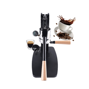 Machine à expresso manuelle au design rétro avec tige de pression intégrée, crème riche, haute efficacité d'extraction, machine à café à pression manuelle - Product Image 4