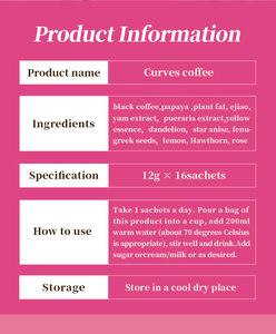 Café para realzar las caderas y senos de las mujeres, bebida de belleza para realzar las caderas, café para realzar los senos para adultos. - Product Image 6