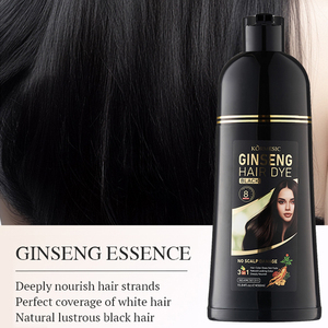 KORMESIC Marque Privée OEM ODM Teinture pour <span class=keywords><strong>Cheveux</strong></span> au Ginseng Brun Noir Shampooing Ginseng Couleur Permanente Rapide Couvre les <span class=keywords><strong>Cheveux</strong></span> <span class=keywords><strong>Blancs</strong></span> Nourrit en Profondeur - Product Image 5