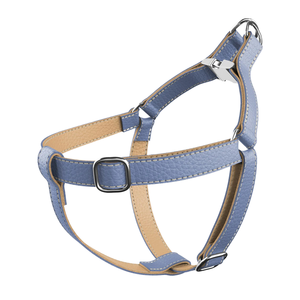 Harnais pour chien personnalisé, harnais à enfiler en cuir PU, boucle à ardillon, harnais de type H pour animaux de compagnie, articles en cuir pour chiens - Product Image 1