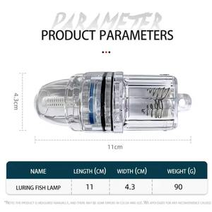 Sous-Marine Calmar Gelée Poisson Leurres <span class=keywords><strong>Mer</strong></span> Électronique Flash Signal Sardine Lampe Goutte Profonde Pêche En Eau Led Appât Lumière Avec Batterie - Product Image 5